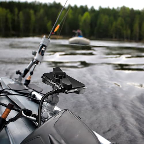 Travel Transducer Cover for Garmin Livescope LVS34 - Precision Molded from Premium ASA – No 3D Printing, No-Remove Design for Land/Water Protection Against Rocks, Weeds & Reefs
