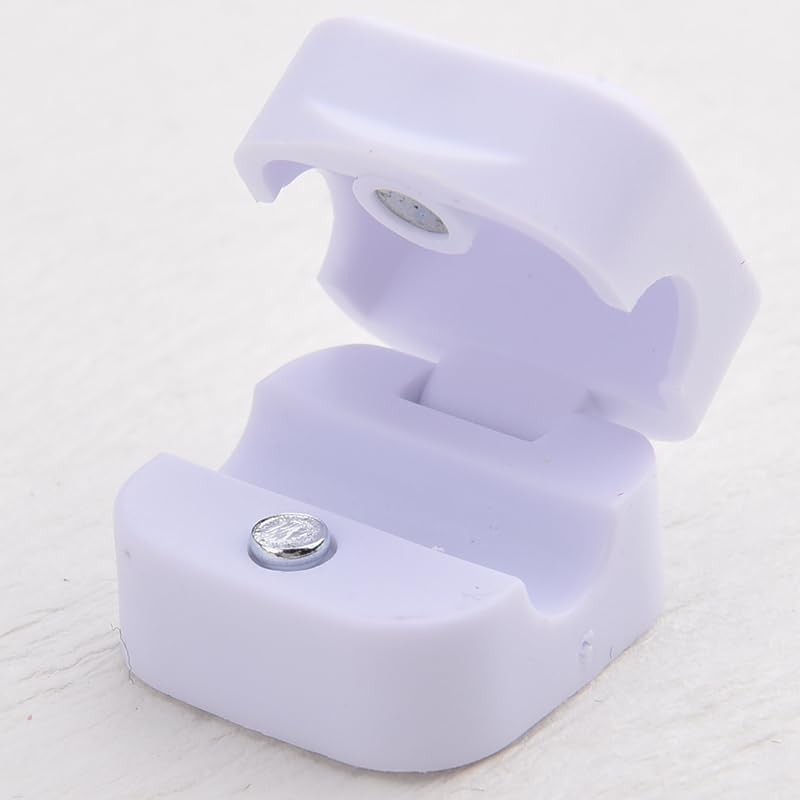 20 Pack Magnetic Cable Clips White Cord Organizers Self-Adhesive Wire Keeper Holder Desk & Nightstand Cables Management Phone Charger Cord Holder For Car Wall Home Office Travel Cable Keeper