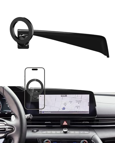 PZK Car Phone Holder for 2021-2026 Hyundai Elantra 8-Inch/10.25-Inch Screen - color: Magsafe, size: No Extension Rod