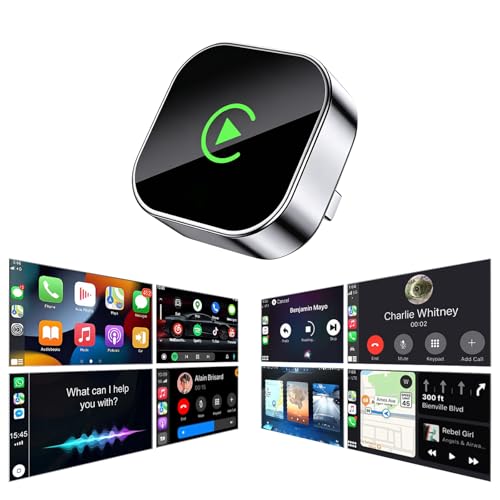 2026 Wireless CarPlay Adapter for iPhone and Android Auto Bluetooth