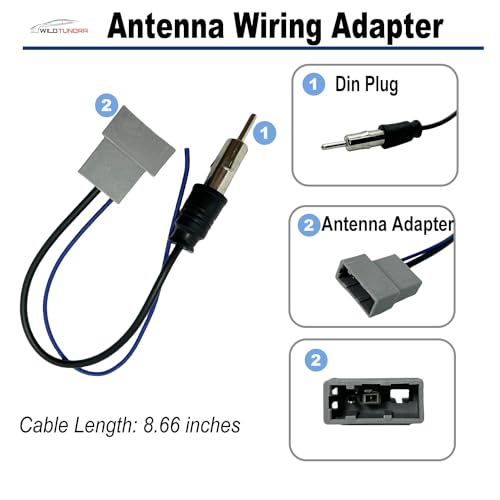 Radio Wiring Harness 20Pin Connector for Nissan 2007-2017/Infiniti 2009-2012/Subaru 2008-2015 Aftermarket Radio Stereo Wire Harness with Antenna Adapter Aftermarket car Stereo Receiver Wire Cable - style: 20Pin Harness+Antenna for Nissan/Subaru