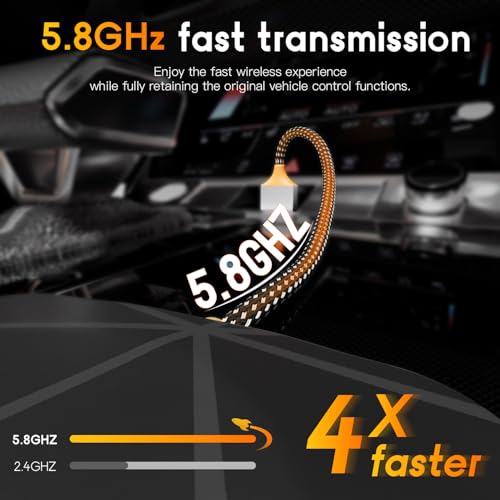 Wireless Adapter Compatible with CarPlay & Android Auto for Cars 2016-2026