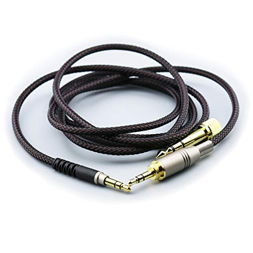 NewFantasia Replacement Audio Upgrade Cable Compatible with Audio-Technica ATH-M50xBT, ATH-AR3BTBK, ATH-SR50BT, ATH-ANC9, ATH-ANC7B, ATH-SR5BTBK, ATH-S700BT Headphones 2meters/6.6ft - size: 6.6 ft