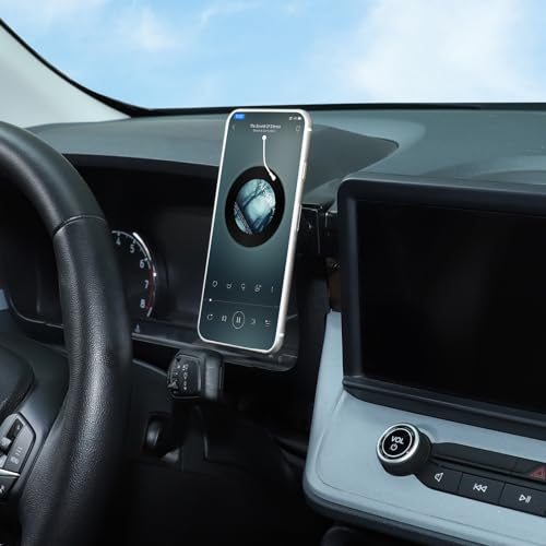 Car Vacuum Magnetic Suction Phone Holder Compatible with Ford Maverick 2022-2025 Hands-Free Suction Cup Mobile Phone Mount Multimedia Display Left Side Panel Cell Phones Bracket Rotatable Accessories - style: Style E