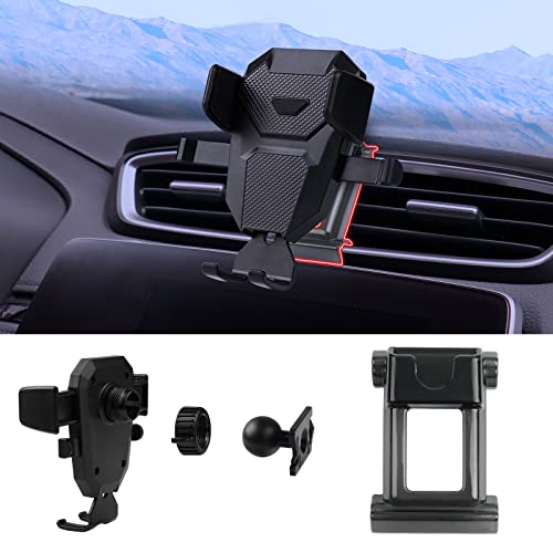 Karltys Car Phone Holder for Honda CR-V 2017-2022 Accessories, Air Vent CRV Cell Phone Holder Mount, Never Blocking Hands Free Thick Case Friendly Mobile Stand for 4-7 Inch Phones - size: 17-22 CR-V Phone Holder