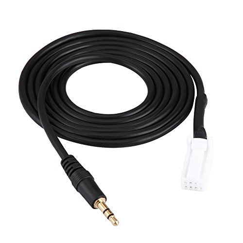 Car AUX Audio Cable,3.5 mm Audio Cable, Audio AUX Input Cable Adapter 8pin Plug 3.5mm Jack Fit for Suzuki Swift Vitra Jimny