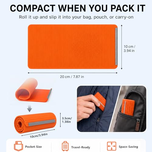 2PCS Portable Foldable Silicone Aluminum Phone Holder, Orange - color: Phone Stand 2PCS-Orange