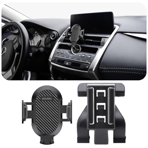 Car Phone Holder Fits for Lexus NX 200t/NX 300/NX 300h 2015-2021 Accessories,Thick Cases Friendly,Cell Phone Mount for 4.7-7 in Phones,360 Degree Rotation,Easy to Install - size: NX 200t/NX 300/NX 300h 2015-2021