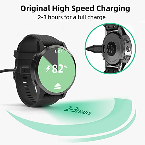 USB C Charger Compatible with Garmin Watch Charger, Data Sync Charging Cable for Garmin Fenix 7 7S 7X 6 6S 6X 5 5S 5X, Forerunner 965 945 245 45, Vivoactive 3 4 4s, Venu 2 2s, Instinct, 3.3FT/1M - style: 1 Pack