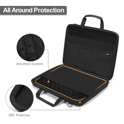 MOSISO Laptop Bag for Men, 17-17.3 inch Computer Bag - color: Black, size: 17.3 inch