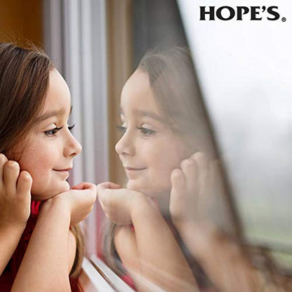 HOPE'S Perfect Glass Cleaner Spray, Streak-Free, Ammonia-Free Window, Mirror, Screen, and Shower Door Cleaner, Indoor and Outdoor Glass Surfaces, 32 Fl Oz, Pack of 1 With Microfiber Cloth - style: 32 Fl Oz (Pack of 1 With Microfiber Cloth)