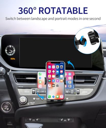Auto Clamp Car Phone Holder for Lexus ES 2022-2025 Universal Accessories - size: For 2022-2025 ES