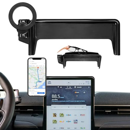 Car Phone Holder for 2021-2026 Ford Mustang Mach-E Accessories 15.5 Screen - size: For 2021+ Mach-E, 15.5-Inch