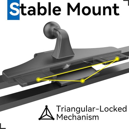 CD Slot Car Mount for Portable CarPlay Screens with Extension Arm, Adjustable Angles, Low Profile, Integrated Mounting Solution for in-Car Android Display Monitors (4-Tab Bracket Mount) - style: 4-Tab Bracket Mount Pro