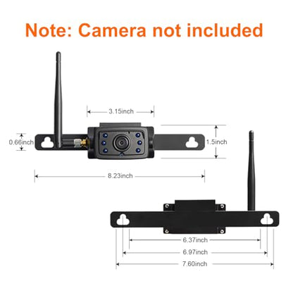 Haloview License Plate Bracket for BT7/MC7109/BTC128 Camera-LPB-7