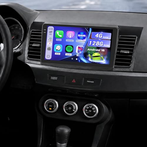 Android Car Radio for Mitsubishi Lancer 2008-2017 CarPlay Android Auto - style: 4-Core 4+128G