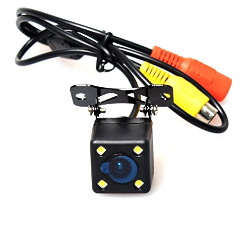 EKYLIN Car Auto Automotive Front View Backup Camera Free 6M / 20FT RCA Video Extension Cable Automatic LED Night Vision