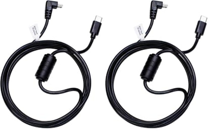 EDOTech USB-C to Mini USB Car Charger Power Cord for Garmin Nuvi Drive DriveSmart DriveAssist DriveTrack RV Auto Handheld Navigation GPS (Pack of 2) - size: 6 Ft (Pack of 2)