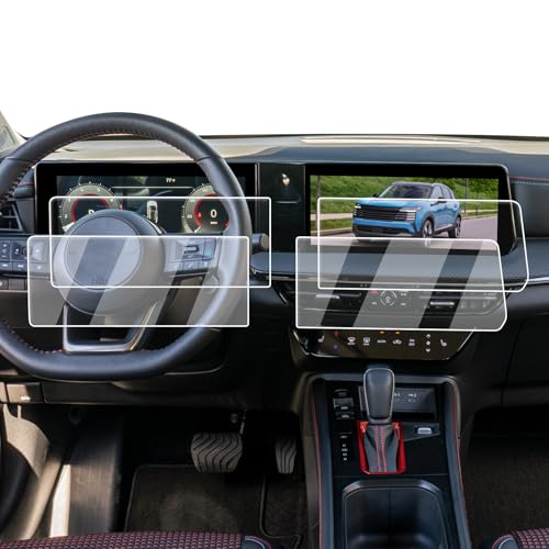 2026 Nissan Kicks Screen Protector - For 2025-2026 Kicks 12.3-Inch Navigation + 12.3-Inch Instrument Screen Protector - 4 Pcs Nano Film For 2025 2026 Nissan Kicks(SV/SR) Accessories Anti Fingerprints