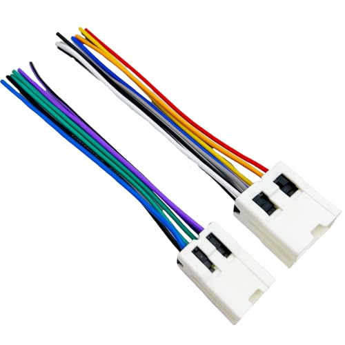 10pin&6pin Radio Wiring Harness Compatible with Nissan Altima Frontier Maxima Pathfinder Xterra Titan, Aftermarket Radio Stereo Wire Harness Adapter Compatible with Infiniti FX35 FX45 G20 I30 Q45 QX4 - style: 10+6Pin Harness for Nissan/Infiniti