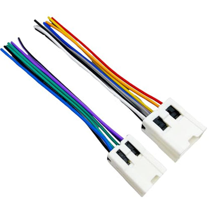 10pin&6pin Radio Wiring Harness Compatible with Nissan Altima Frontier Maxima Pathfinder Xterra Titan, Aftermarket Radio Stereo Wire Harness Adapter Compatible with Infiniti FX35 FX45 G20 I30 Q45 QX4 - style: 10+6Pin Harness for Nissan/Infiniti