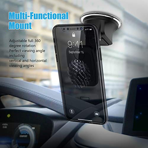 Dashboard Mount, Universal Magnetic Car Mount Holder, Windshield Mount and Dashboard Mount Holder for Cell Phones with Strong Dashboard Gel