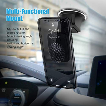 Dashboard Mount, Universal Magnetic Car Mount Holder, Windshield Mount and Dashboard Mount Holder for Cell Phones with Strong Dashboard Gel