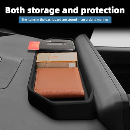 Behind The Screen Storage Box for KIA EV9 2024 2025 Center Console Organizer Dashboard Storage Box Fit 12.3-inch Screen Interior Accessories - size: Compatible with EV9 2024 2025