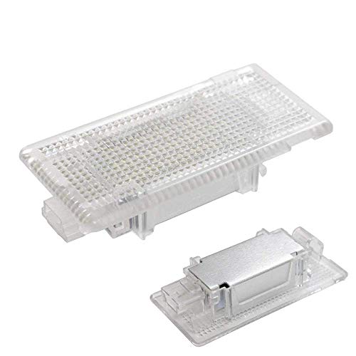 iJDMTOY Full LED Trunk Cargo Area Lamp Compatible With 2014/15-up 3rd Gen MINI Cooper F55 F56, OEM Replacement, Powered by 24-SMD Xenon White Lights & CAN-bus Error Free