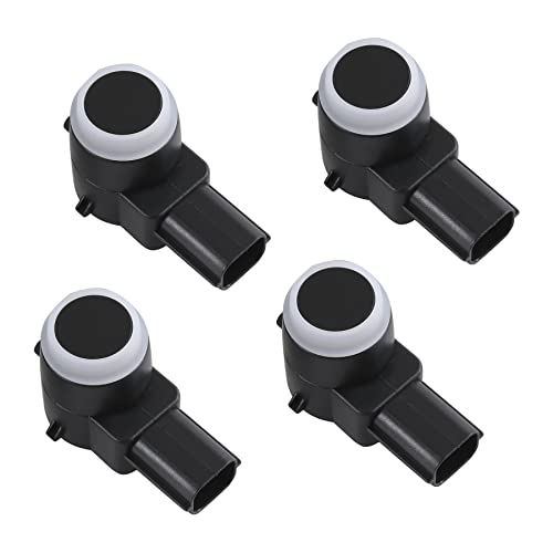 JDMSPEED Set of 4 Pcs Rear Bumper Backup Parking Sensor w/O-Ring Replacement for Chevrolet Cadillac GMC Chevy Saturn Buick Replaces 25961317 15239247 25961321 21995586 25962147 Parking Assist Sensors