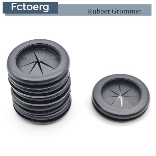 Rubber Grommets for Wiring Firewall Hole Plugs Wire Protection Grommet Electrical Appliance Tubing Plumbing for 1-1/4" Drill Hole - size: 1-1/4" Drill Hole (1-1/8" ID)