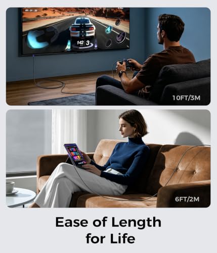 90 Degree USB to USB C Cable 10FT 2Pack 3A Fast Charging USB C Cable-Purple - color: Purple, size: 10FT, style: USB A to USB C