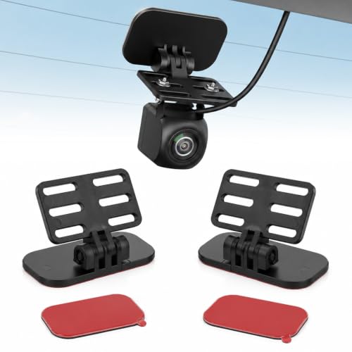 2 PCS Rear Dash Cam Mount, Self-Adhesive Rear Camera Mount