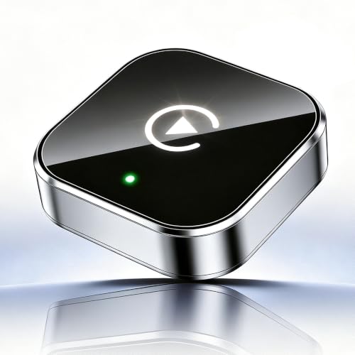 Wireless CarPlay Adapter for Apple iPhone & Android, 2-in-1