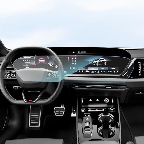 SKTU for 2025 2026 2027 Audi A5 Accessories Screen Protector for 2025 2026 2027 Audi A5/Audi S5/Audi A6 11.9-Inch & 14.5-Inch Integrated Screen [9H Hardness, Ultra Clear, Anti-Glare&Scratch] Audi A6 2025 2026 2027 Accessories Screen Protective Film Temper