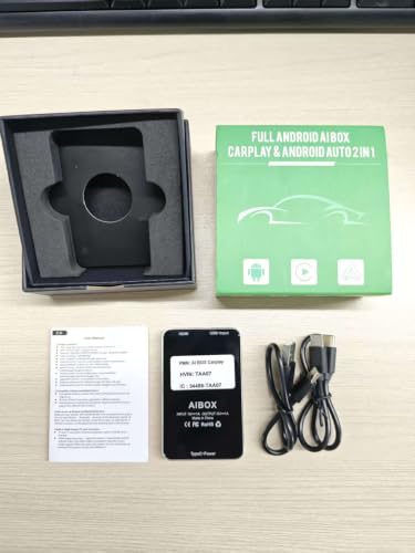 3 in1 CarPlay AI Box, Wireless CarPlay Adapter, 4GB+32GB