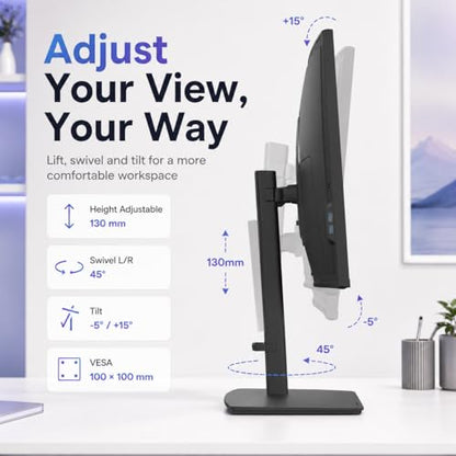 Deco Gear 40 inch Curved 5K2K Ultrawide Monitor, 5120x2160 WDQHD 21:9 IPS, Adaptive Sync, 75Hz USB-C 90W PD, 2500R 1ms MPRT, HDMI 2.0, DP 1.4, KVM, PIP/PBP, HDR, Speakers, Audio Out, Adjustable Stand - size: 40 Inch-75