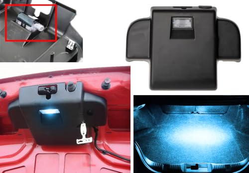 iJDMTOY LED Trunk Cargo Area Light For Ford 2005-2014 Mustang 5th Gen - style: Aqua Ice Blue