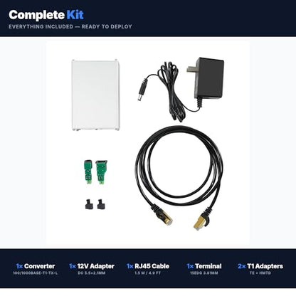 100/1000Base-T1-TX-L Automotive Ethernet Media Converter – 1Gbps Full-Duplex Gigabit T1 to RJ45, 88Q2112&RTL8211FI, Aluminum Alloy Case,TE MATEnet & H-MTD Adapter Boards,Industrial Grade