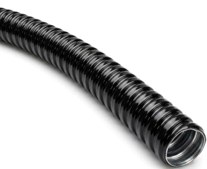 Electriduct 1/4" PVC Coated Liquid-Tight Flexible Metal Conduit - 10 Feet - size: 0.25 Inch