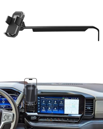 PZK Car Phone Holder for 2022-2026 Chevy Silverado/GMC Sierra 13.4'' Screen - color: Auto Lock, size: Silverado 1500 /GMC Sierra 1500 2022-2026