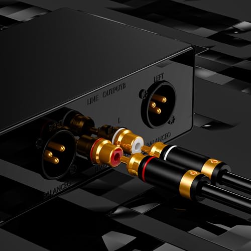 Audiophile RCA Cable, [2M/6.5Feet, Silvered-Plated Copper core] 3.5mm Male to 2RCA Male Stereo Audio Adapter Cable with Outer diameters 6.5mm for Smartphones, Tablets, Speakers, HDTV - size: 6.5 Feet (2M), style: Right angle 3.5mm to 2 RCA