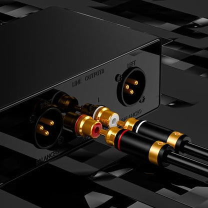 Audiophile RCA Cable, [2M/6.5Feet, Silvered-Plated Copper core] 3.5mm Male to 2RCA Male Stereo Audio Adapter Cable with Outer diameters 6.5mm for Smartphones, Tablets, Speakers, HDTV - size: 6.5 Feet (2M), style: Right angle 3.5mm to 2 RCA