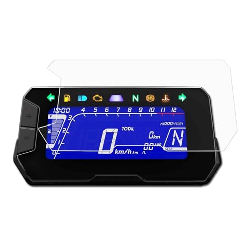Motorcycle Accessories Nano Glass Dashboard Screen Protector Kit for Honda CB125R 2018+ / CB300R 2018-2025 (1 x Anti Glare)
