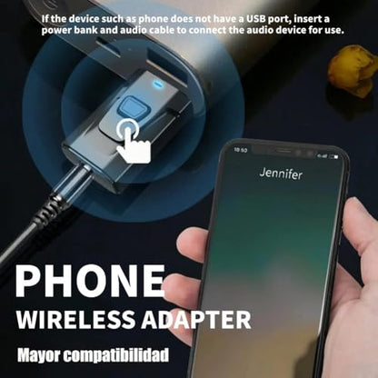 USB Bluetooth Transmitter for TV with Clear Sound Quality Plug and Play Stable, 5.0 Bluetooth Adapter for TV/Car/PC Audio Adapter