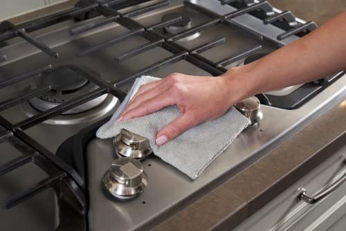 Rubbermaid Microfiber Cloth Towels 14"x14" Non-Scratch Reusable/Washable for Cleaning/Wiping/Polishing for Home/Kitchen/Car,(Pack of 48) - size: 48-Pack