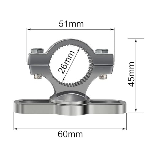 Vehicle Backup Camera Aluminum alloy 360Degree Rotative Mount Bracket holder For Truck Exterior Arm Side view Mirrior Camera Reverse Camera for SUV,RV,Trailer,Motercycle, bicycle Heavy Duty Trucks