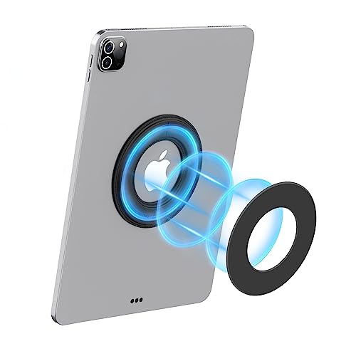 Nillkin Magnetic Tablet wall Mount and Holder for Bedroom car Back seat, headrest iPad Holder Mount for car Cradle Magnet for iPad 10th M5 M4 M3 Tablet,SnapHold Magnetic Sticker Bathroom,Fridge - color: Black