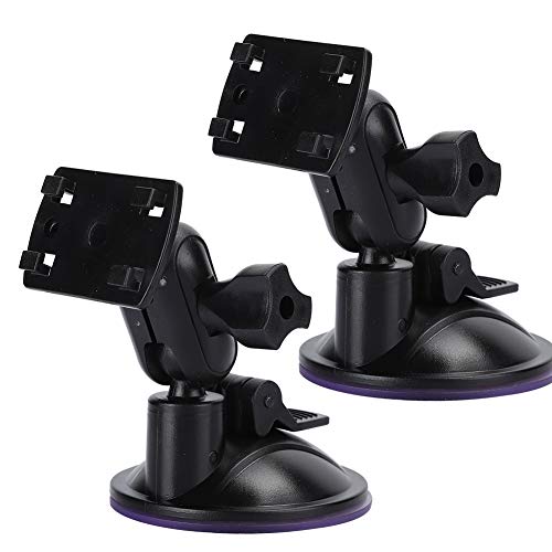Yoidesu 360 Degree Adjustable Vacuum Suction Cup Dash Cam Mount Holder, Universal Dash Camera Rear View Mirror Mount Holder Kit for Most Dash Camera and Car Camera(Four Claw Head)