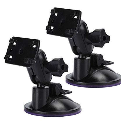 Yoidesu 360 Degree Adjustable Vacuum Suction Cup Dash Cam Mount Holder, Universal Dash Camera Rear View Mirror Mount Holder Kit for Most Dash Camera and Car Camera(Four Claw Head)
